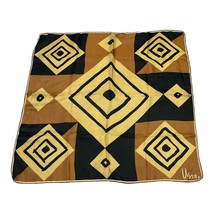 Vintage Vera Neumann Geometric Square Scarf –  Handrolled, Japan, - $33.00