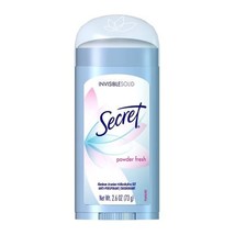 Secret Original Anti-Perspirant/Deodorant, Invisible Solid, Powder Fresh... - £15.14 GBP