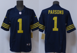 Men&#39;s Micah Parsons #1 Stitched Jersey Navy Yellow - €38,31 EUR+