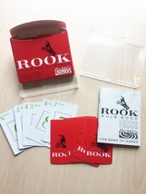 1963 ROOK (The Game of Games) Red Box Card Set in acrylic case - £15.77 GBP