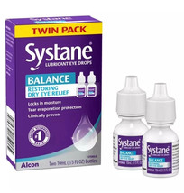 Systane Balance Lubricant Eye Drops Twin Pack - 2x 10ml Exp 2026+ - $278.56 MXN