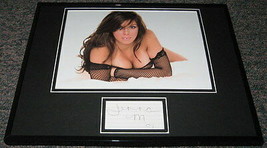 Jenna Morasca Signed Framed 11x14 Photo Display Survivor TNA - £65.71 GBP