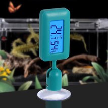 Glow-In-The-Dark Reptile Thermometer with Large Suction Cup - £10.16 GBP