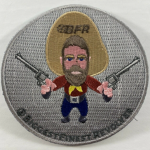 Shot Show 2022 BFR Biggest Finest Revolver Cowboy Iron Sew On Patch - £15.56 GBP