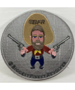 Shot Show 2022 BFR Biggest Finest Revolver Cowboy Iron Sew On Patch - $27.06 CAD