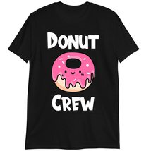 Funny Donut Shirt, Donut Crew T-Shirt, Donut Gift Dark Heather - £15.62 GBP+