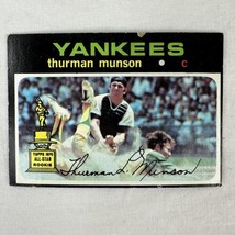 Thurman Munson 1971 Topps All Star Rookie  #5 NY Yankees Baseball Card Vintage - £29.27 GBP