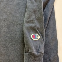 Champion Texas A&M Long Sleeve Men's Blue T-Shirt Measured Size Medium image 5