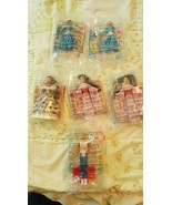 1995 McDonald&#39;s Happy Meal Barbies Six NIP 2 Dutch, 2 Japanese, 1 USA, 1... - £11.31 GBP