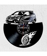 Vinyl Record Clock Super Car Ford Focus Clock Decoration Original Gift - £40.85 GBP