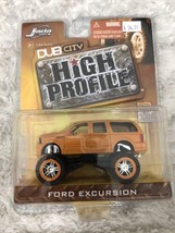 NEW Jada Dub City High Profile 2003 Ford Excursion Off Road 4X4 Wave 1 O... - £27.49 GBP