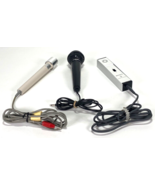 Lot of 3 Vintage Microphones - SONY F-95 &amp; F-98 + Carsan Mic - $32.73