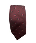 GUCCI Men&#39;s Tie 58” Long Red Blue Geometric Print 100% Silk Made in Ital... - $908.65 MXN