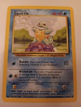 Pokemon 1999 Base Set Squirtle 63 / 102 NM Single Trading Card - £7.98 GBP