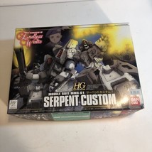 Bandai Gundam W Mobile Suit MMS-01 Serpent Custom Model Kit 1/144 (melt See Pics - £11.01 GBP