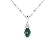 Authenticity Guarantee

0.66 Ct Teal Montana Sapphire Oval Shape Pendant With... - £424.90 GBP+