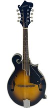 Mandolin 8 String Acoustic F-Style Mandolin With F Holes Sunburst - $207.75