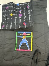 1995 American Girl Black Zip Sleeping Bag~Pleasant Company Sleepover Bed... - $13.96