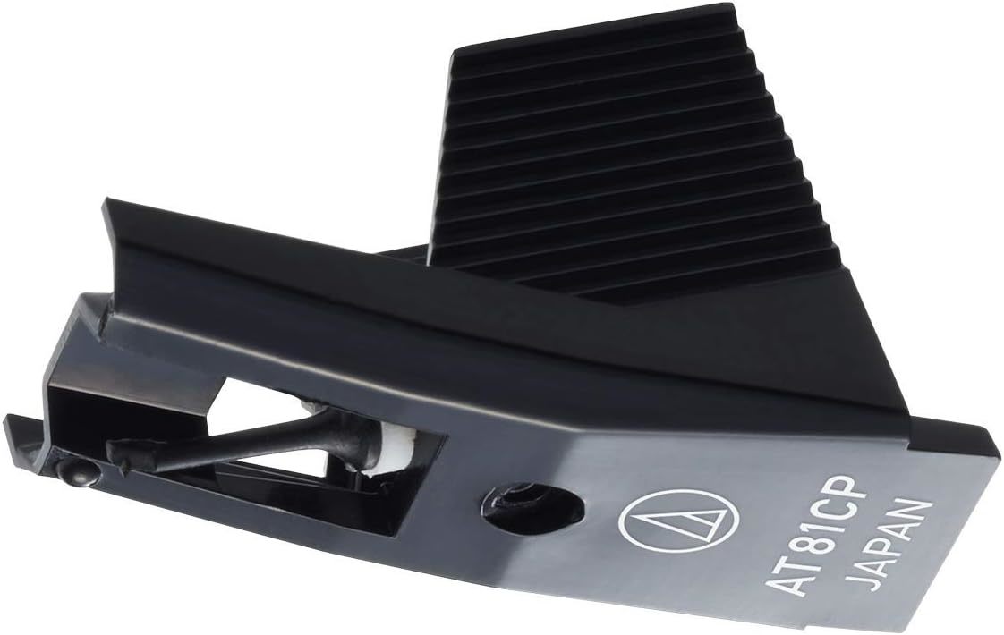 Black Replacement Conical Turntable Stylus For At81Cp By Audio-Technica. - $39.99