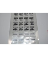 Federal APD 3M Parking Station push-button User Interface Label &quot;receipt... - $53.02 CAD