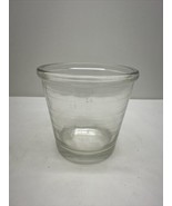 Vintage Hazel-Atlas Clear Glass Embossed-Measuring Egg-Beater CUP 2C 1PT... - £16.03 GBP