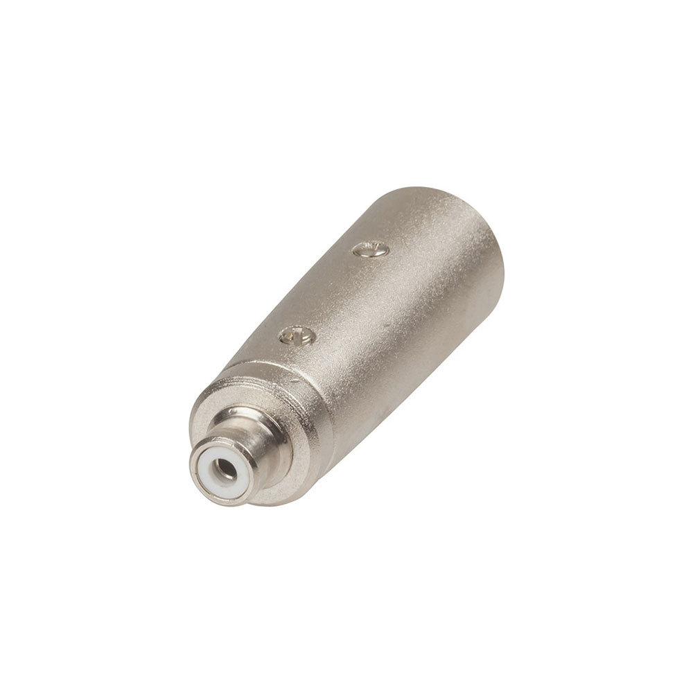 3 Pin XLR Type Plug to RCA Socket Adaptor - $26.32