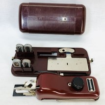 Vtg 1940&#39;s Kenmore Bakelite Box Case with Sewing Machine Buttonholer Attachment  - $18.97