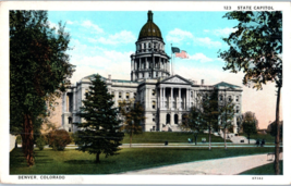 Colorados State Capitol Building Denver Colorado Postcard - £5.16 GBP