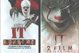 Stephen King&#39;s It (Triple) Original+Remake+Sequel-J.McAvoy+J.Chastian- New Dvd&#39;s - £23.34 GBP
