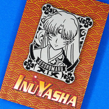 Inuyasha Sesshomaru Silver Emblem Enamel Pin Badge Anime - £15.41 GBP