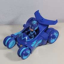 PJ Masks Catboy &amp; Cat Car Action Figure and Vehicle Set Blue Just Play Toy - £6.31 GBP