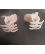 2 Pieces Suede Feel Claw Crab  Clip Hair Accessory UK - £2.96 GBP