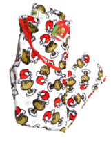 The Grinch Dr Seuss LG Pajama Bottoms Faces Christmas Red Green White NWT - £13.09 GBP