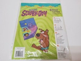 4 Pks Vintage Scooby Doo Book Cover High Gloss Paper 2 Designs Each Seal... - £10.97 GBP