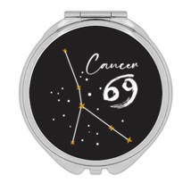 Cancer Constellation : Gift Compact Mirror Zodiac Sign Astrology Horoscope Happy - £10.27 GBP