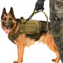 Tactical Dog Vest Breathable Military Dog Clothes - £25.54 GBP