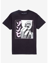 Goth Emo Egirl Punk Zombie Makeout Club Vampire Fangs Anime Tee Shirt XS, S - £19.74 GBP
