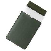 14-inch Waterproof PU Leather Laptop Bag Shockproof Notebook Carrying Po... - $9.02