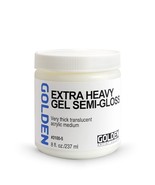 NEW SEALED Golden Acryl Med 8 Oz X-Heavy Gel Semi-Gloss SHIP FREE - $28.51 CAD