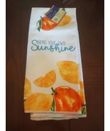 Kitchen Towel &quot;Bring Your Own Sunshine&quot; Home Collection 100% Polyester - $17.49 CAD