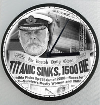Titanic Wall Clock - $35.00