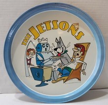 Vintage 1979 Hanna-Barbera The Jetsons Metal Tin Round Serving Tray 10.75&#39;&#39; - £55.00 GBP