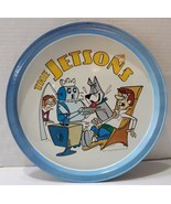 Vintage 1979 Hanna-Barbera The Jetsons Metal Tin Round Serving Tray 10.75&#39;&#39; - £54.91 GBP