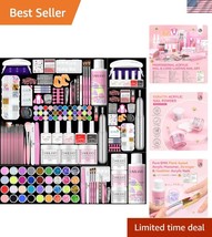 Professional Acrylic Nail Kit with Drill &amp; UV Lamp - Salon Quality for H... - $52.00