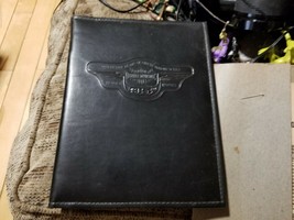 Original 1995 Harley Davidson Travel Ledger with original leather binder - $19.59