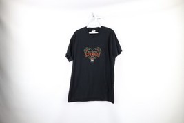 Vintage 90s Womens Large Faded Spell Out Sturgis Black Hills Rally Heart T-Shirt - £23.49 GBP