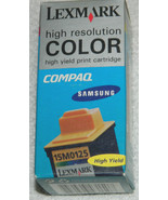 New Genuine Original Lexmark Color Ink Cartridge #15M0125 / Factory Sealed - £6.75 GBP