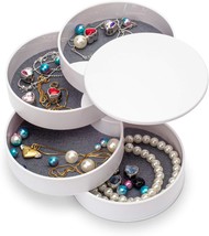 Henglisam Jewelry Organizer, Small Jewelry Box Earring Holder For Women, Jewelry - £18.02 GBP