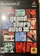 Grand Theft Auto 3 (Sony PlayStation 2, 2003) W/ Manual - $9.75