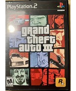Grand Theft Auto 3 (Sony PlayStation 2, 2003) W/ Manual - $9.75